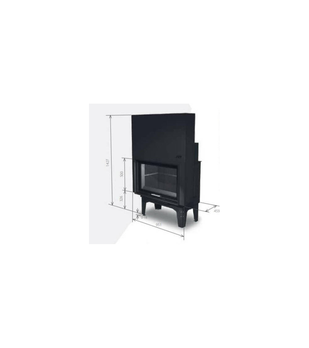 Inserto para chimenea 100 JOY LD 96 CM 4-7kW Inserto para chimenea 100 JOY LD 96 CM 4-7kW