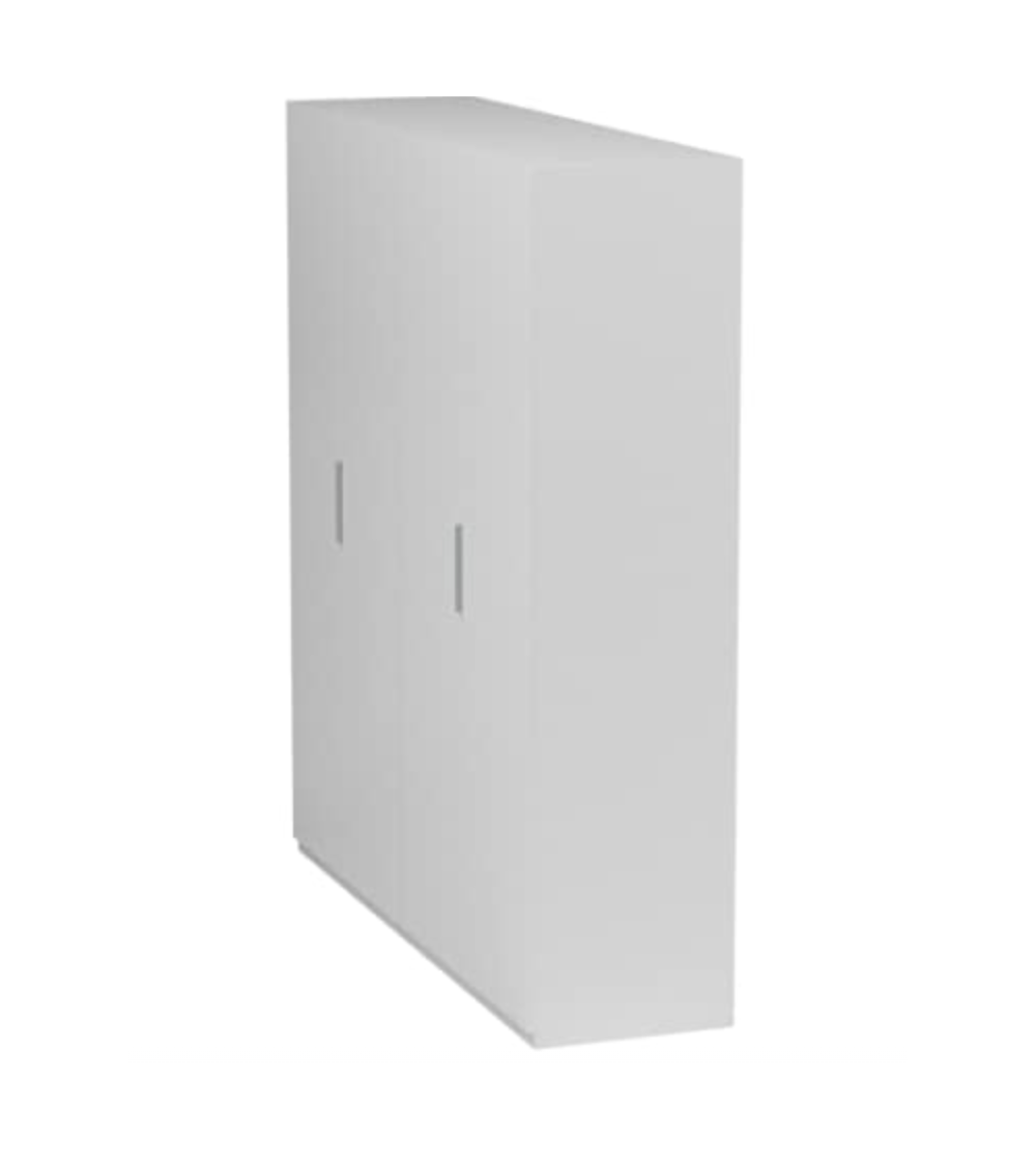 Armoire 4 Portes blanc brillant 180x200 cm
