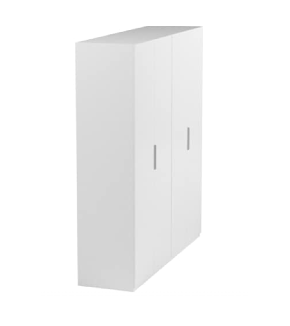 Armoire 4 Portes blanc brillant 180x200 cm