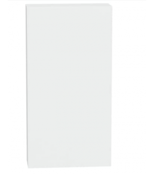 Librería 4 estantes + 2 puertas 94 x 35 x 181 cm blanco artik-blanco pulido