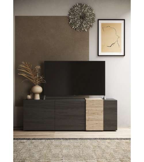 Mueble TV 3 portes VENUS Titán/Kadiz 181 cm