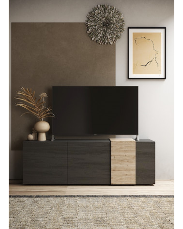 Mueble TV 3 portes VENUS Titán/Kadiz 181 cm