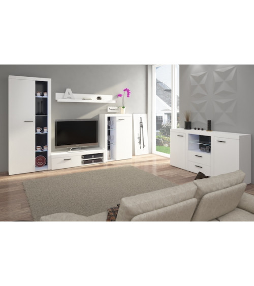 Conjunto de salon Vanillo blanco