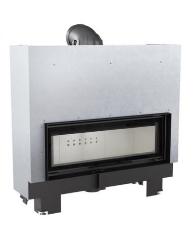 Inserto para chimenea MB 14 KW puerta de guillotina