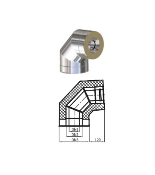 Coude à 90°, coude à 135° simple paroi diamètre 150mm - Réf. - CONDUITS DE  FUMÉE - tuyau simple paroi - Tuyau simple paroi diamètre 150 - Votre  spécialiste de Poêles Scandinave