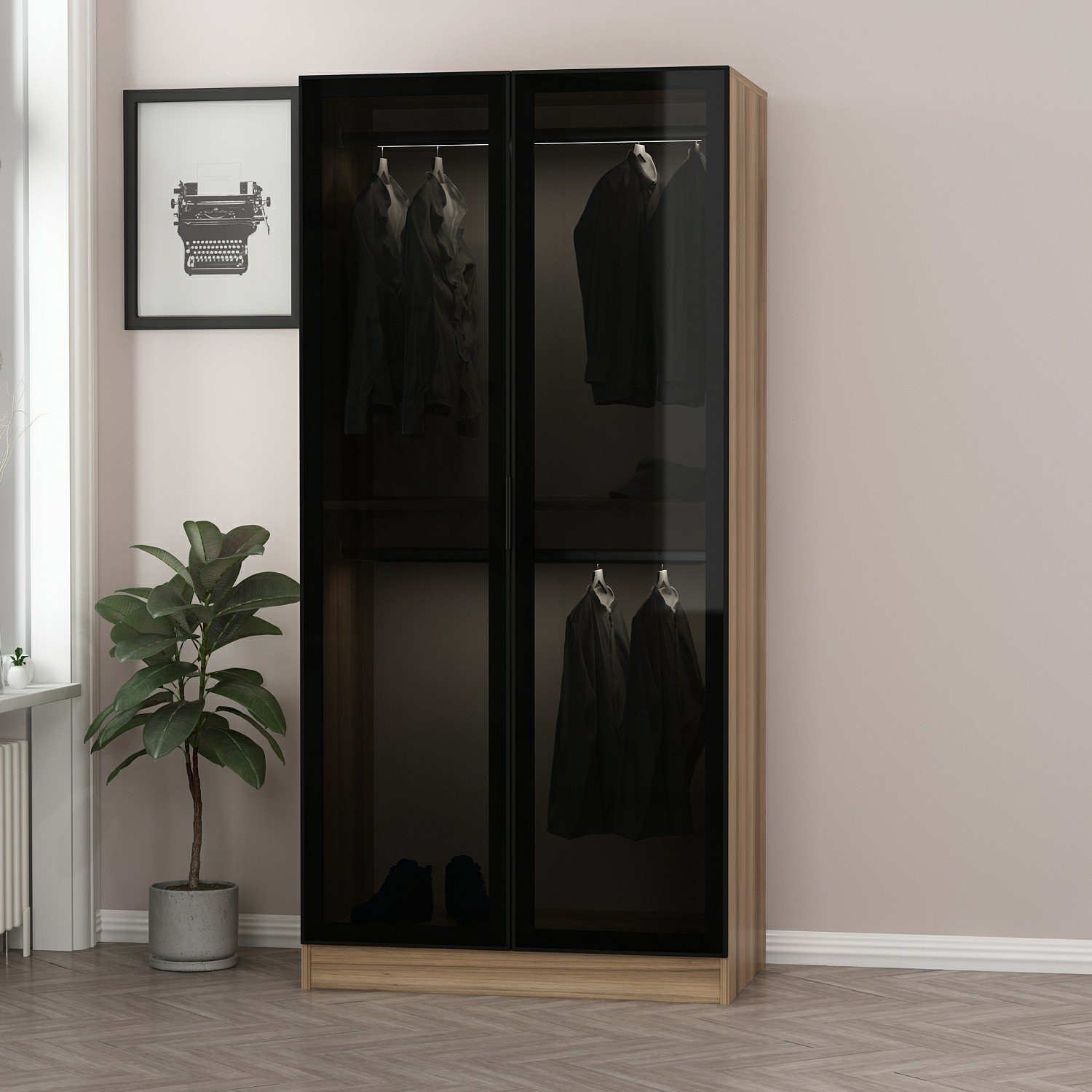 Armoire de Fumage à Froid Acier Aluminisé Avec Porte et Fenêtre