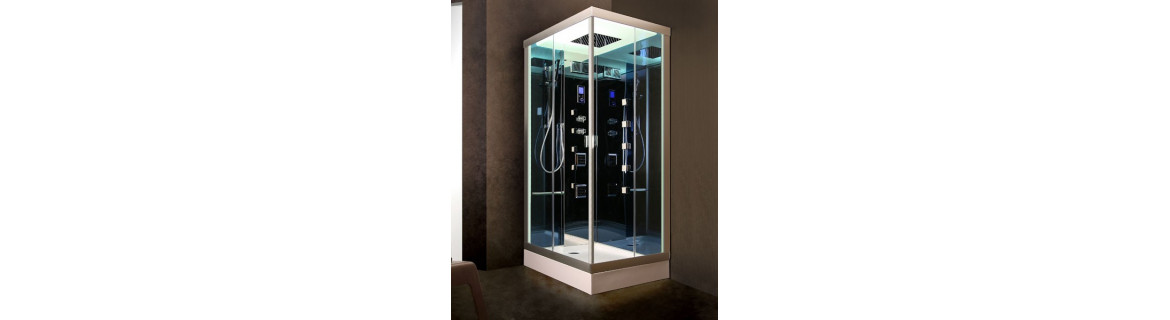 Cabine de douche hydromassante